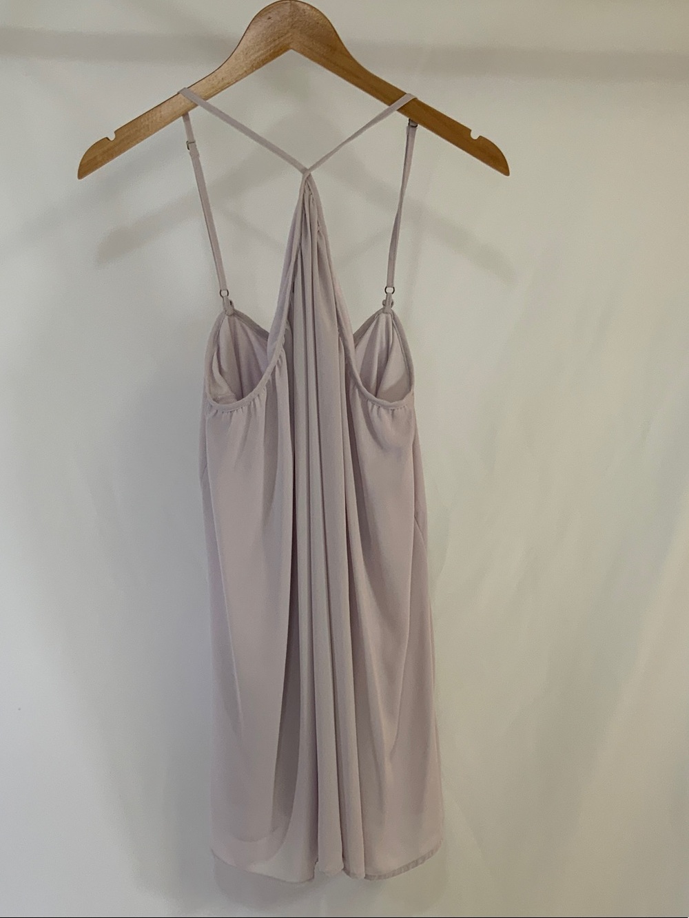 Show Me Your MuMu Dusty Lavender Slip Dress with Strappy Back